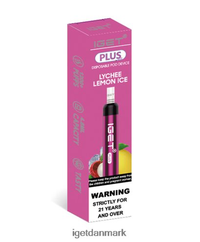 iget plus 884H4034 litchi citronis | Iget Vape Danmark