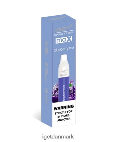 iget max 884H4079 blåbæris | Iget Vape Danmark