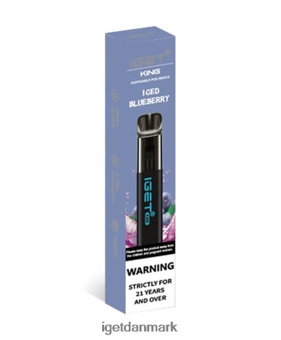 iget konge 884H40102 iset blåbær | Iget Vape