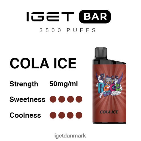 iget bar 3500 pust 884H40292 cola is | Iget Vape