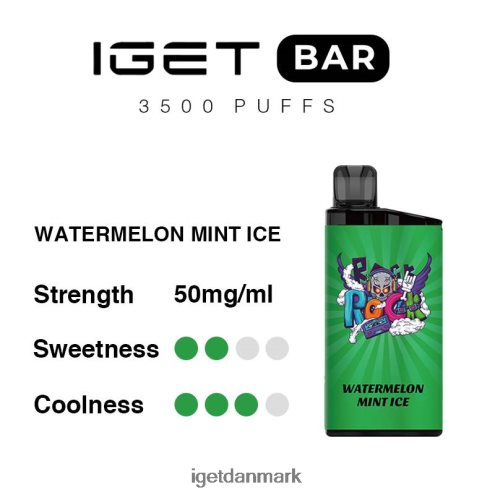 iget bar 3500 pust 884H40304 vandmelon mynteis | Iget Online Order
