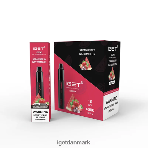 iget legend 4000 pust 884H40322 jordbær vandmelon | Iget Bar Sale