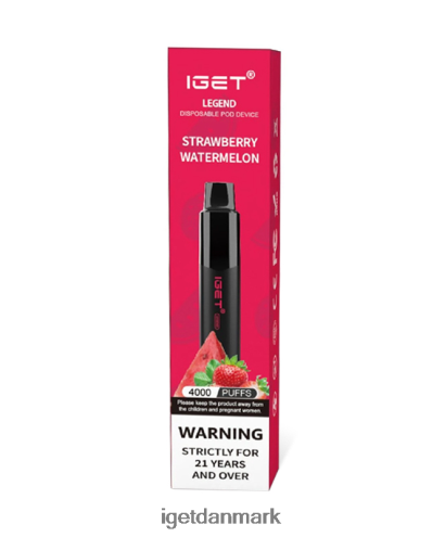 iget legende 884H40196 jordbær vandmelon | Iget Bar Vape