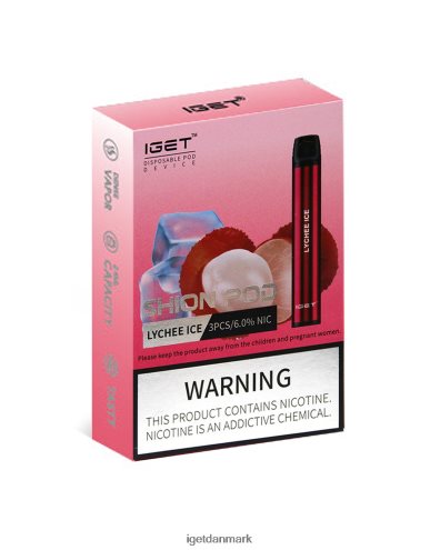 3 x iget shion 884H4018 litchi is | Iget Vape Sale