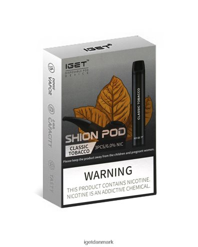 3 x iget shion 884H409 klassisk tobak | Iget Bar Sale