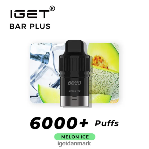 iget bar plus pod 6000 pust 884H40260 melon is | Iget Bar