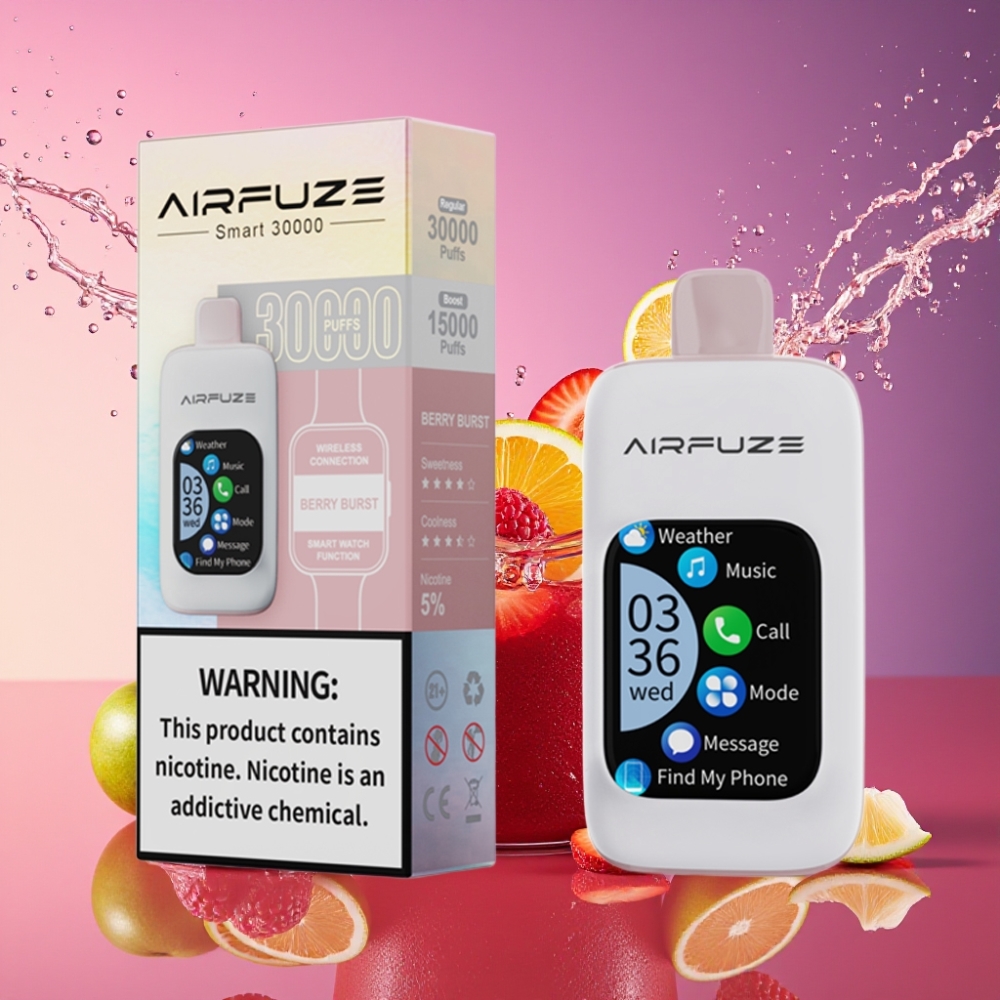 AirFuze Smart 30000 Puffs Beriebrist Disposable Vape 2.01