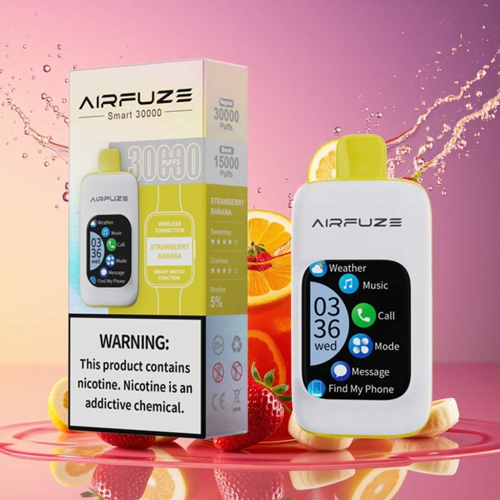 AirFuze Smart 30000 Puffs Jordbær Banan 2.01