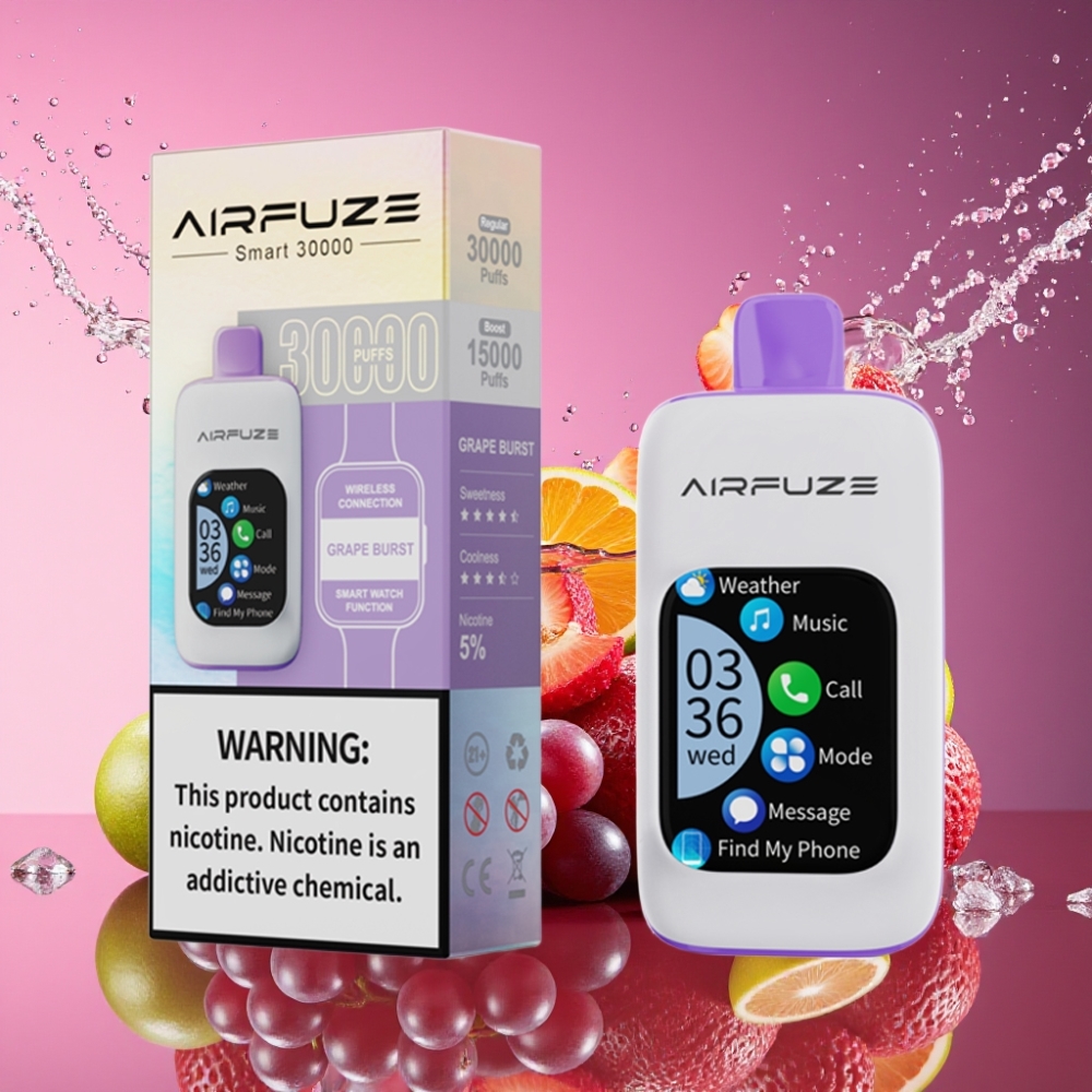 AirFuze Smart 30000 Pust Disposable Vape Vindruebris 2.01