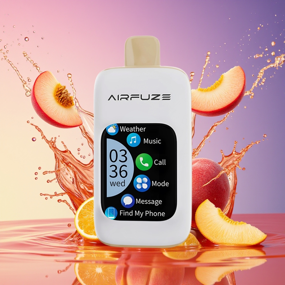 AirFuze Smart Pro 40000 Puffs Juicy Peach 900mAh 20ML 2%/5% Engros Danmark