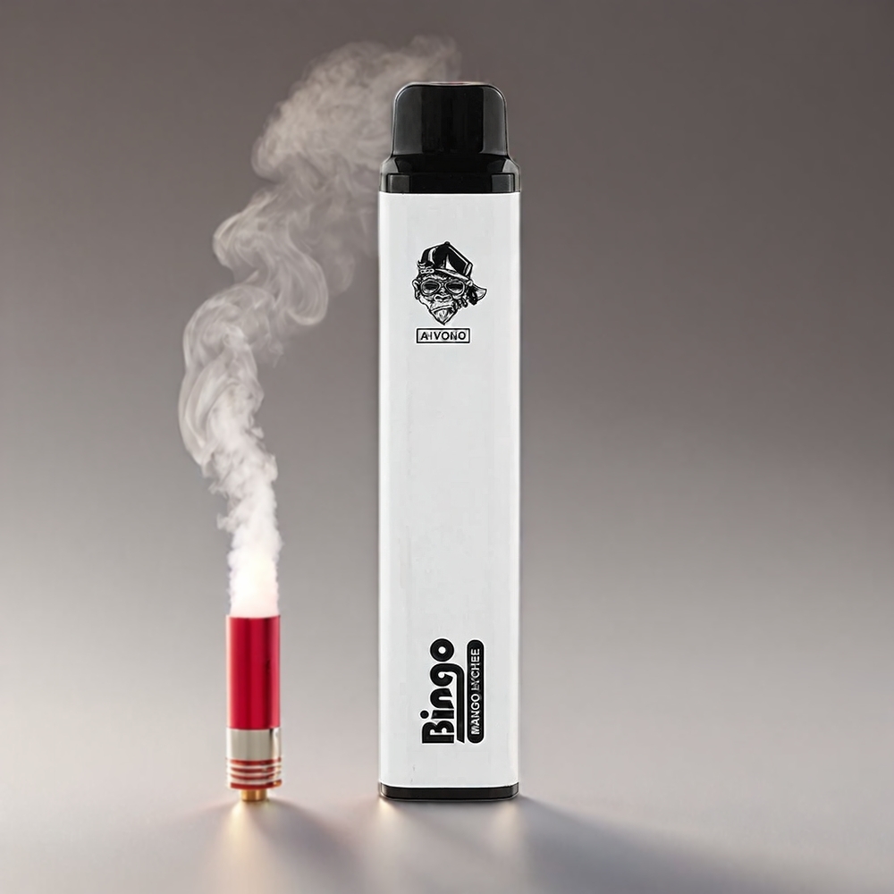 Aivono Aim Bingo 4000 Puffs Vape Mango-Litchi 21x123mm 1000mAh 10mL 3.6-4.2V 10.08W 0/2/5% Engros Danmark
