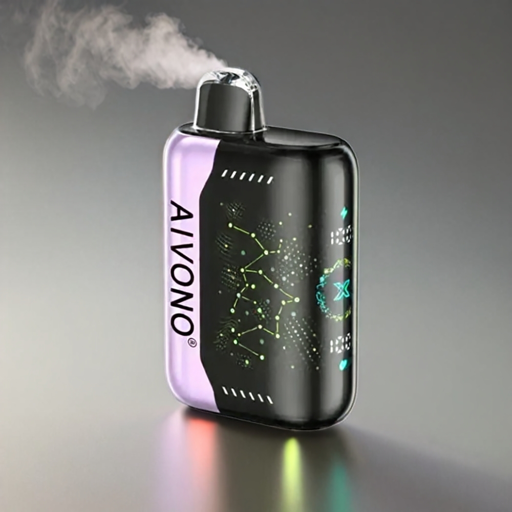 Aivono Aim Boom Grøn Æble Drue 25000 Puffs 28ml 650mAh Type-C Engros Danmark