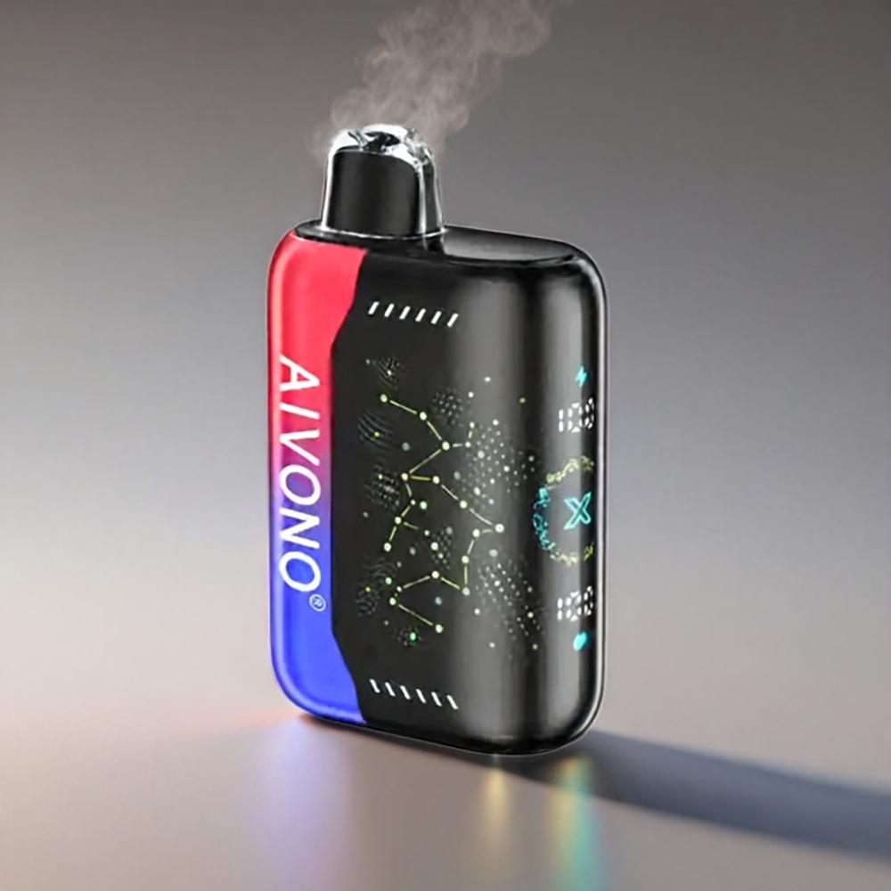 Aivono Aim Boom Isvandmelon Kirsebær 25000 Puffs 0-5% Nikotin 28ml 650mAh Type-C 1.2 ohm Mesh 90g Engros Danmark