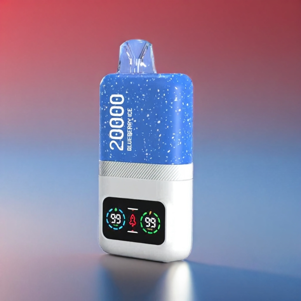 Aivono Aim Magic 20000 Puffs Blåbær 26ml Dual Mesh LCD Type-C 600mAh Engros Danmark