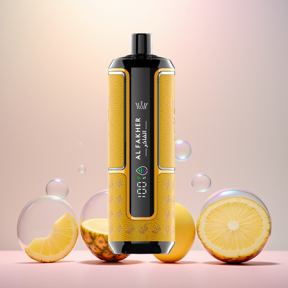Al Fakher Crown Bar 15K Hypermax Engangsvape Mango Ananas 22ml 600mAh Type-C 20mg Engros Danmark
