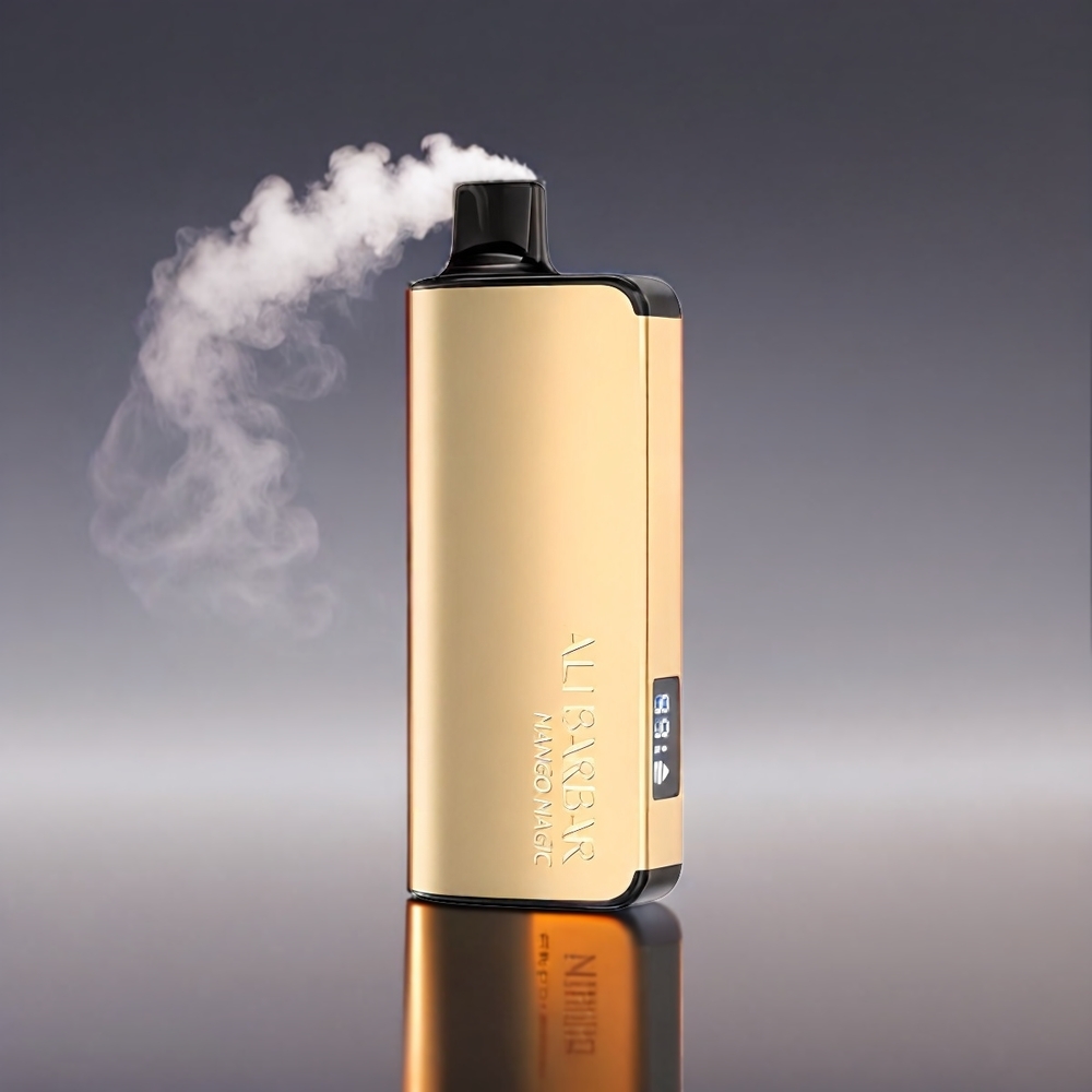 Alibarbar Ingot 22ml 2350mAh 9000 Puffs 1.2Ω LED Mango Magi Engros Danmark