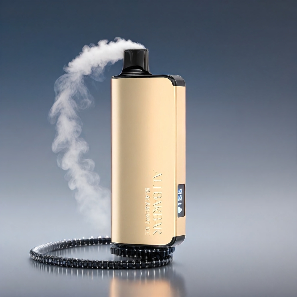 Alibarbar Ingot 9000 Puffs Bjørnebær 22ml 2350mAh 1.2Ohm LED Engros Danmark
