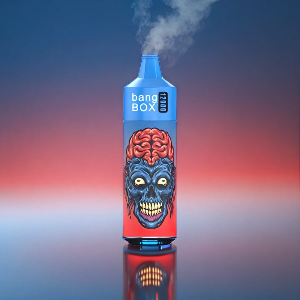 Bang Box 12000 Puffs Vape Blå Hindbær | 23ML 650mAh TYPE-C 5V 1A PC 0%-5% Engros Danmark