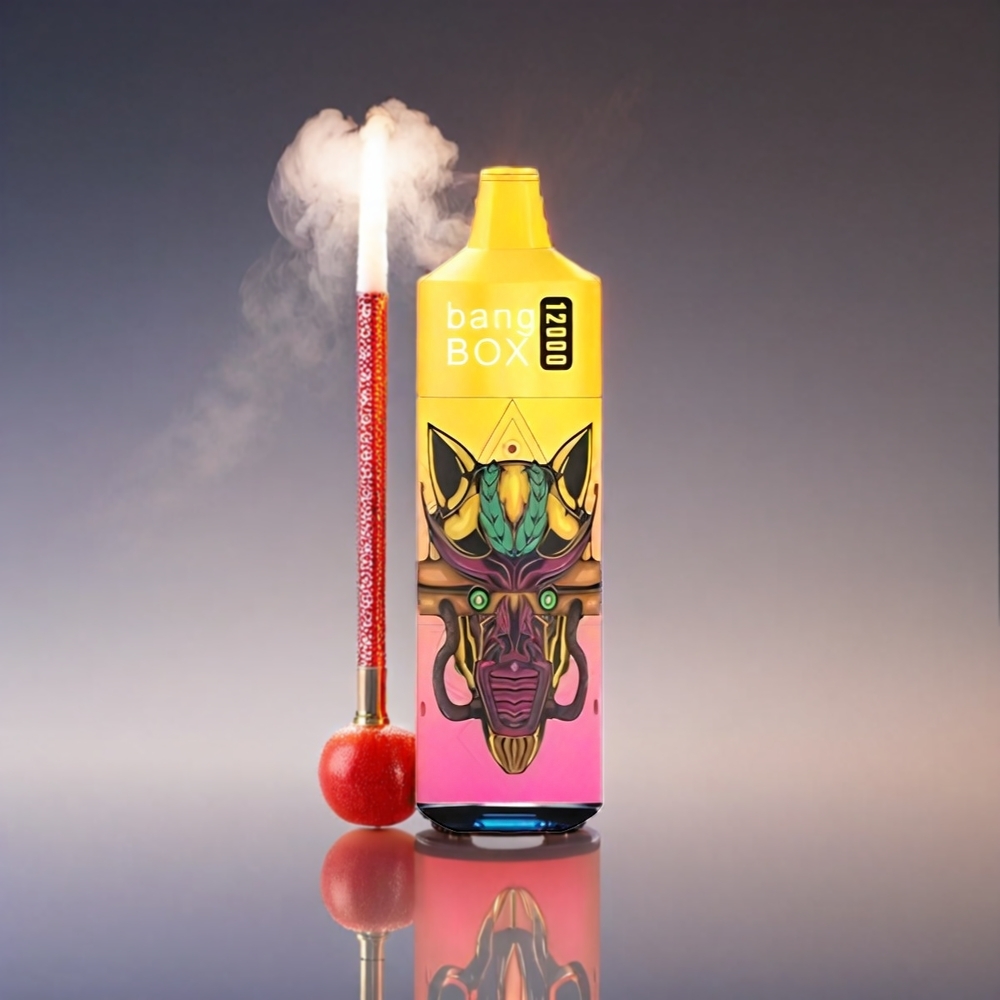 Bang Box 12000 Puffs Vape Fersken Mango Vandmelon (23ML/650mAh/TYPE-C/5V 1A/PC/0%-5% Salt Nic) Engros Danmark
