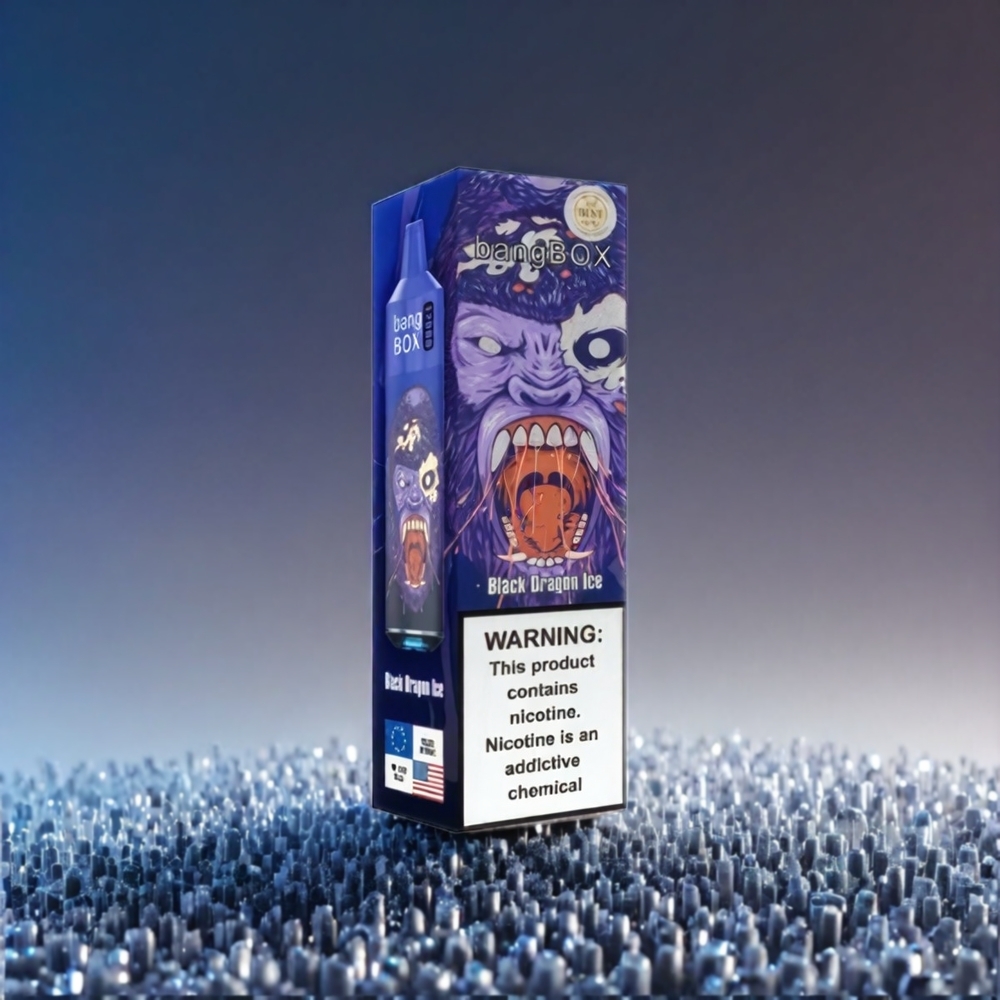Bang Box 12000 Puffs Vape Sort Drage | 23ML 650mAh TYPE-C 5V 1A PC 0%-2%-3%-5% Engros Danmark