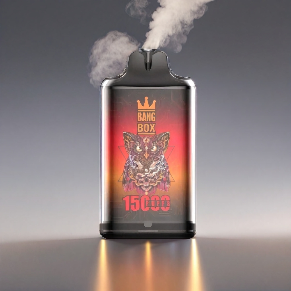 Bang Box 15000 Puffs Vape Jordbær Mango 23ml 0%/2%/3%/5% 650mAh Type-C 1x10 Engros Danmark