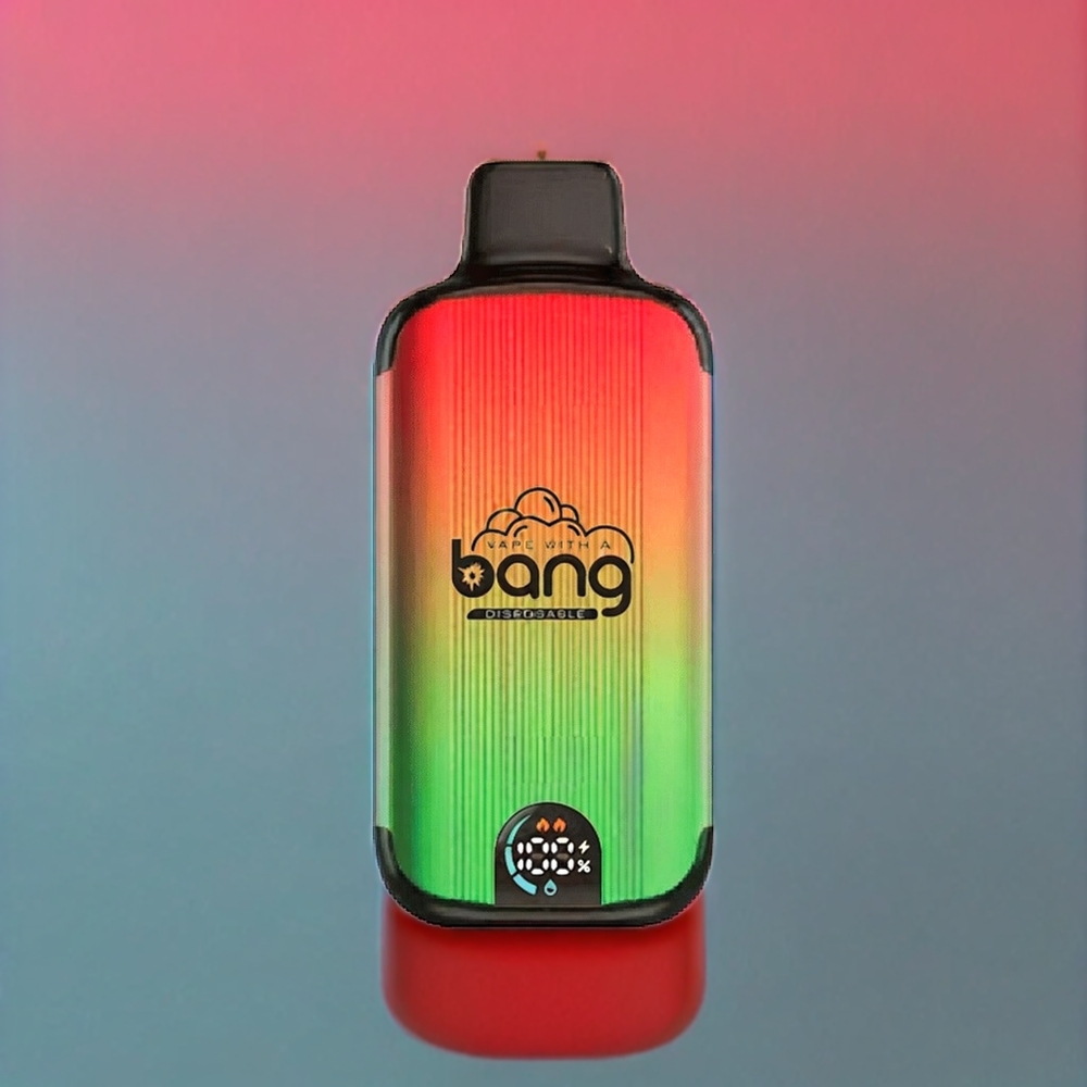 Bang 20000 Puffs Engangs Vape Jordbær Vandmelon 13400 Battery Type-C Dual Mesh Smart Screen 0-5% Nicotine Engros Danmark