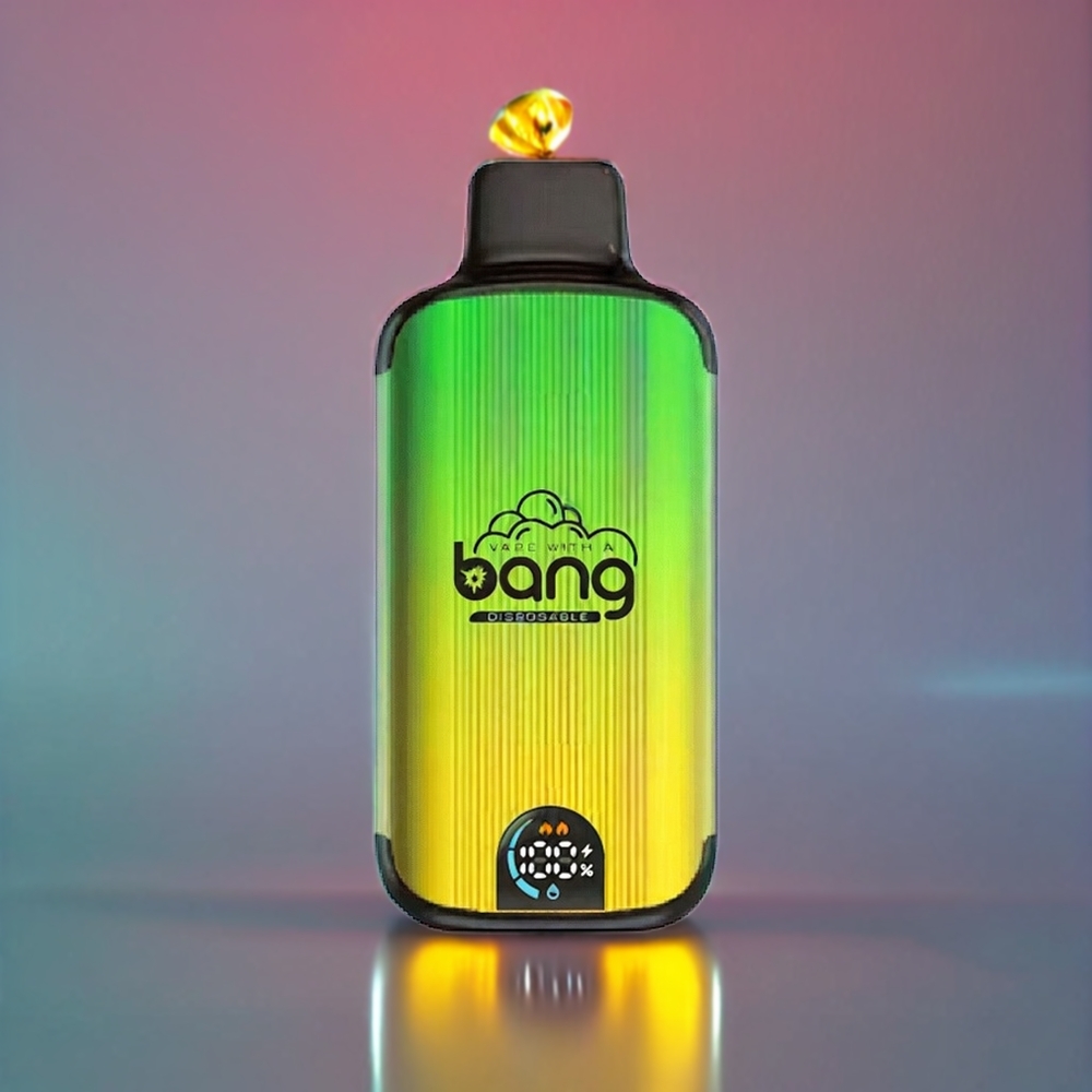 Bang 20000 Puffs Engangs Vape Mynte 13400 Batteri Type-C Opladning Dobbelt Mesh Coil Smart Skærm 0%2%3%5% Nikotin Engros Danmark