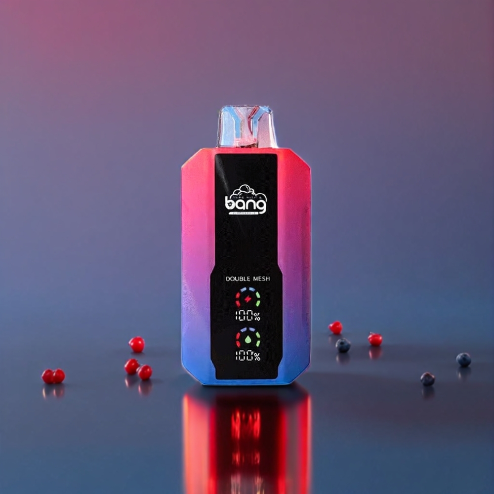 Bang 25000 Puffs Engangs Vape Blåbær Hindbær 650mAh 30ml Type-C Engros Danmark