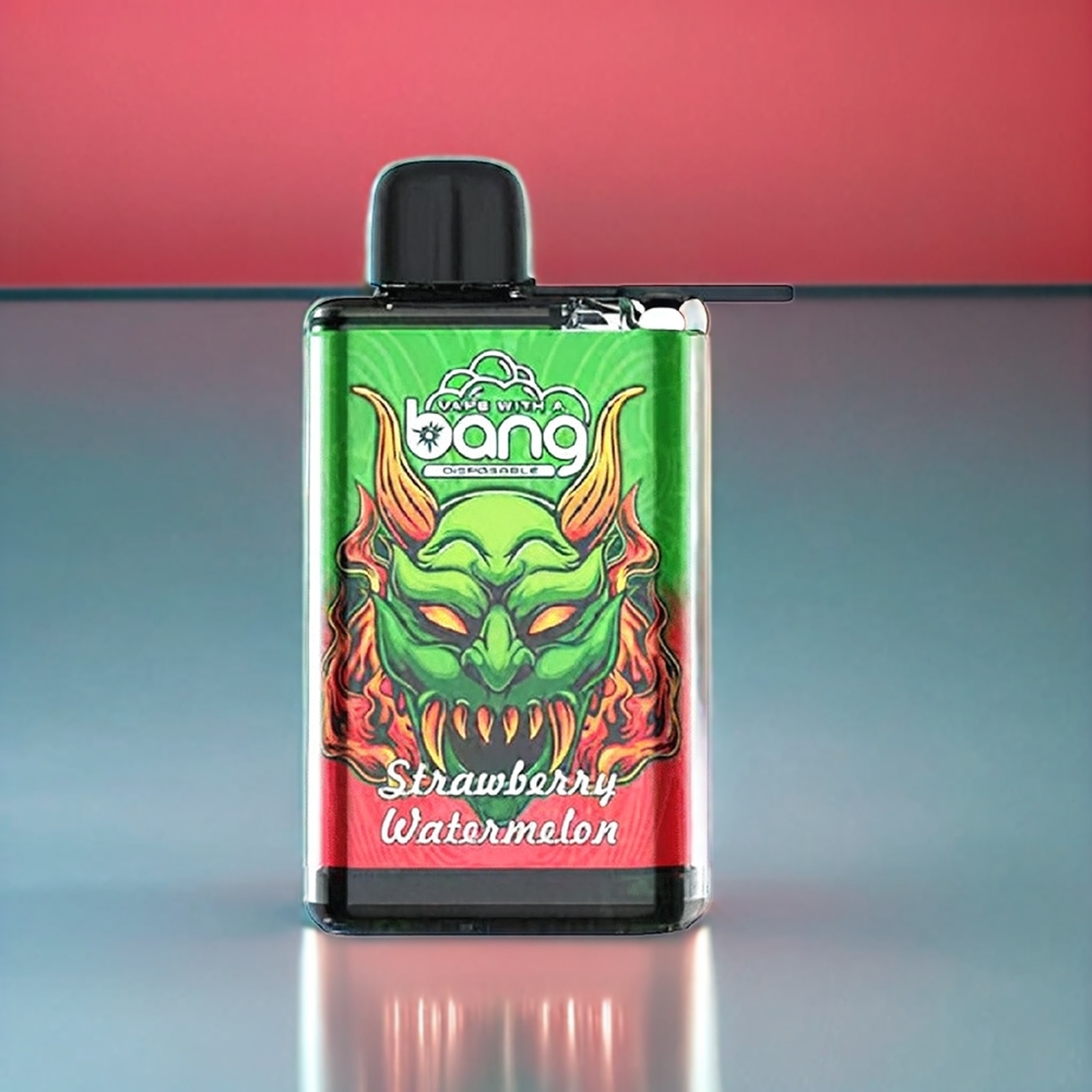 Bang 28000 Puffs Engangs Vape Jordbær Vandmelon Is 0% 5% 650mAh 30ml Engros Danmark