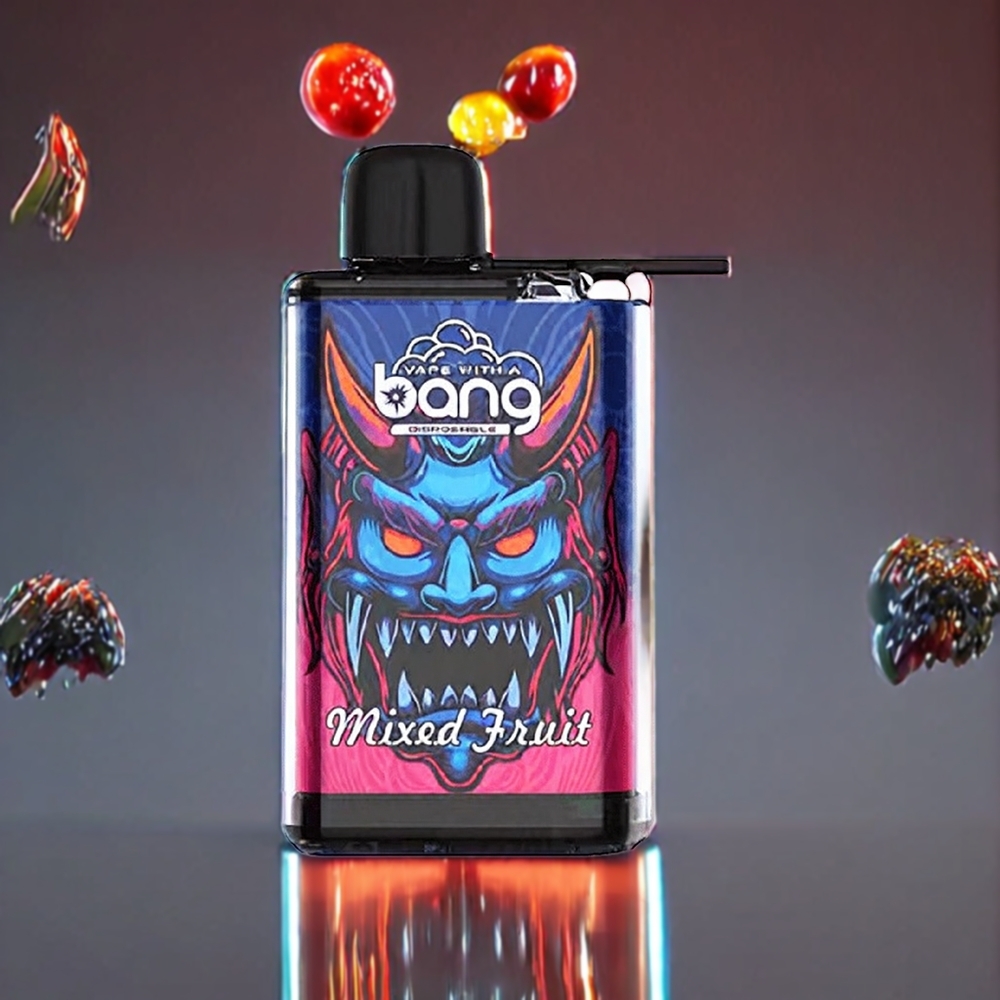 Bang 28000 Puffs Engangsvape Blandet Frugt 0%/2%/3%/5% 650mAh 30ml Engros Danmark