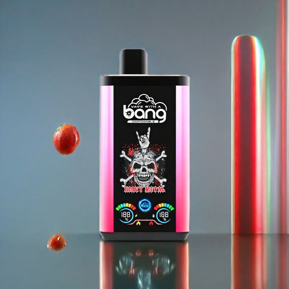 Bang 30K Pro 30000 Puffs Dual-Smag Fersken Is & Jordbær Vandmelon 36ml/550mAh Engros Danmark