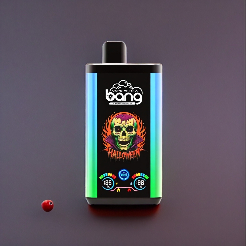 Bang 30K Pro 30000 Puffs Engangs Vape Sur Æble & Blåbær Hindbær – 36ml/550mAh/Dual-Flavor System Engros Danmark