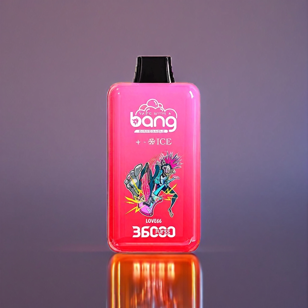 Bang 36000 Ice Is Level 36000 Pust 36ml 850 mAh 0-5% 1.0 Ohm 52x27x110.6mm 121g Engros Danmark