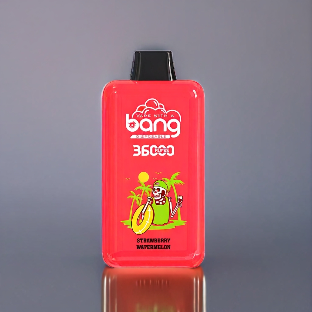 Bang 36000 36000 Pust Jordbær Vandmelon 36ml 5% 850mAh Engros Danmark
