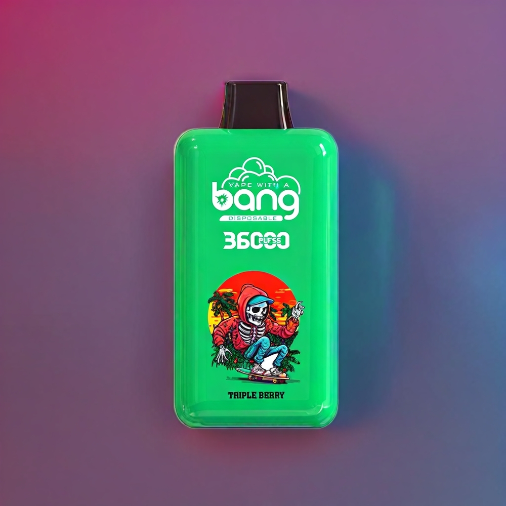 Bang Power 36000 Pust Triple Bær 36ml/850mAh/1.0 Ohm Engros Danmark