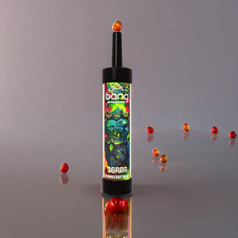 Bang 36000 Puffs Engangs Vape Jordbær Mango 650mAh 40ml 0.60 ohm Engros Danmark