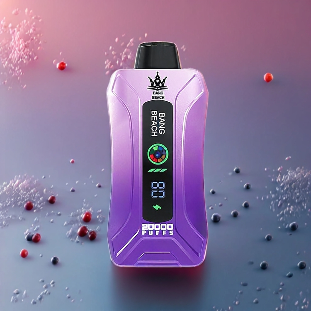 Bang Beach 20000 Puffs 35ml 650mAh Smart Skærm Stilfuld og Ergonomisk Design 0% 2% 3% 5% Vinis Engros Danmark