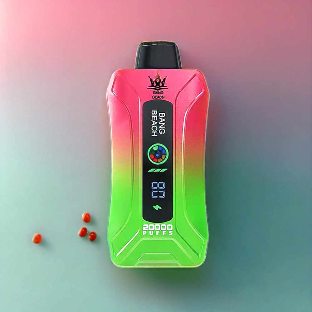 Bang Beach 20000 Puffs Engangs Vape Vandmelon Is 35ml/650mAh/Smart Skærm Engros Danmark