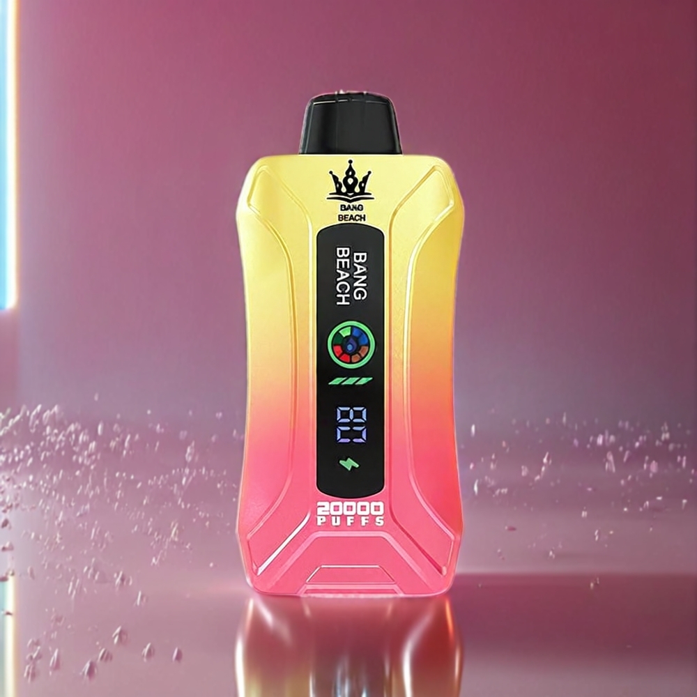 Bang Beach 20000 Puffs Pink Lemonade 35ml 650mAh Smart Skærm Engros Danmark