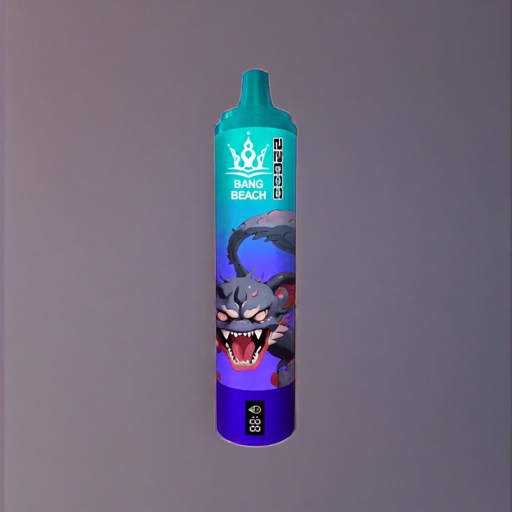 Bang Beach 22000 Puffs Engangs Vape Druem Is 36ml 650mAh 0%/2%/3%/5% Engros Danmark