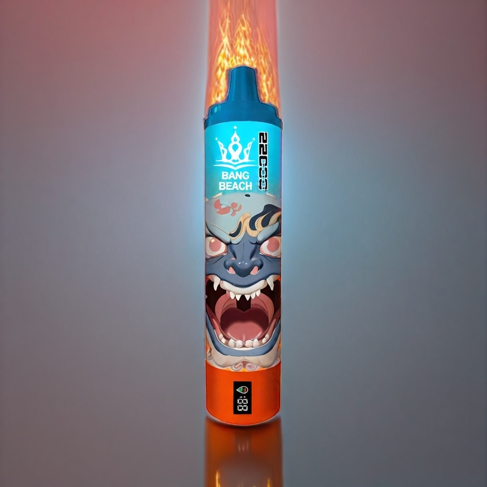 Bang Beach 22000 Puffs Engangs Vape Fersken Mango 36ml 650mAh 0%/2%/3%/5% Engros Danmark