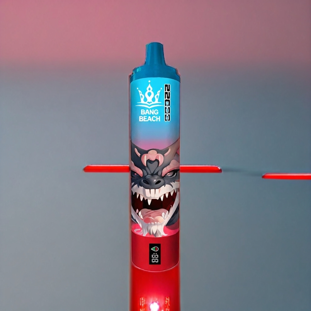 Bang Beach 22000 Puffs Engangs Vape Jordbær Vandmelon 36ml 650mAh 0-5% Engros Danmark