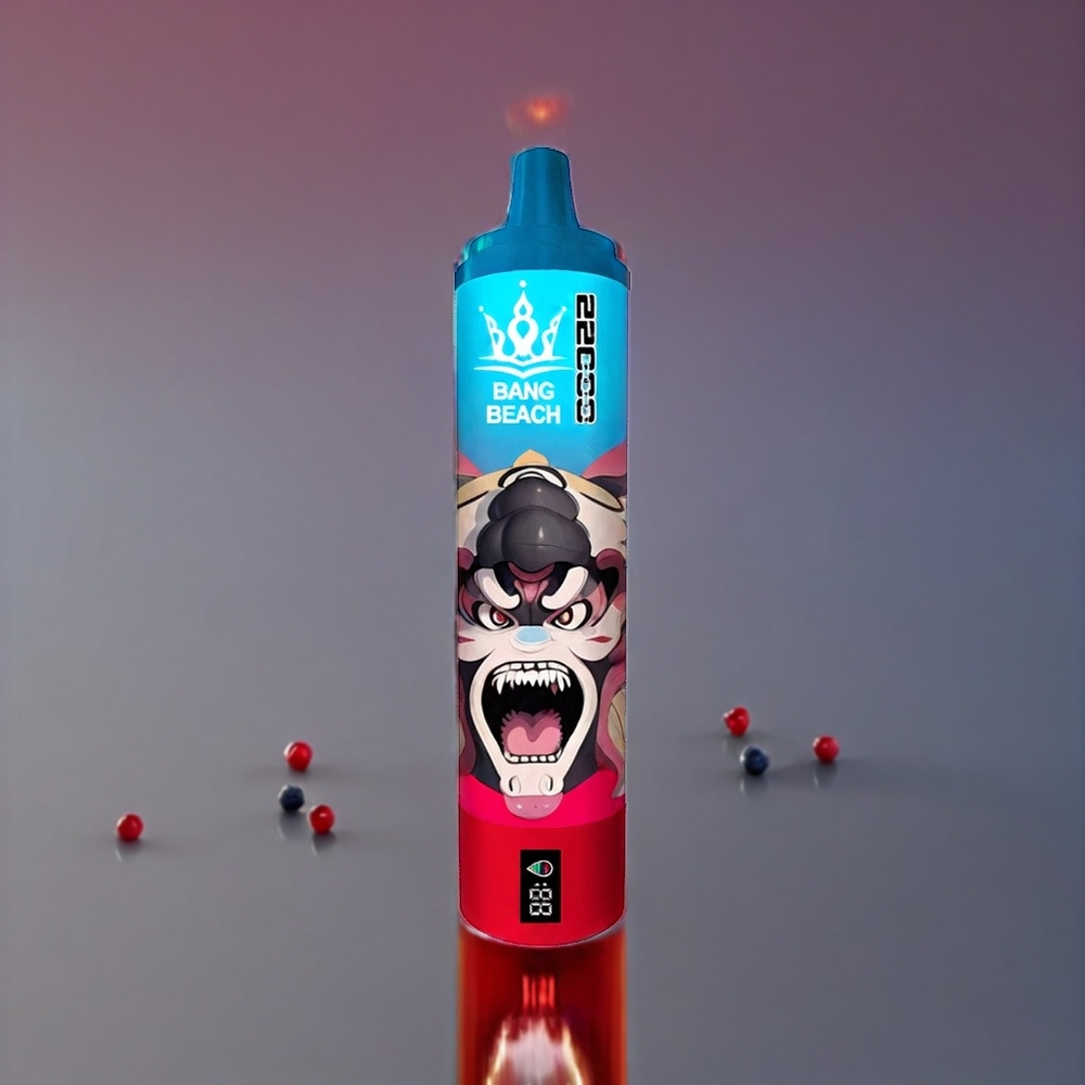 Bang Beach 22000 Pust Blandet Bær 36ml 650mAh 0%/2%/3%/5% Engros Danmark