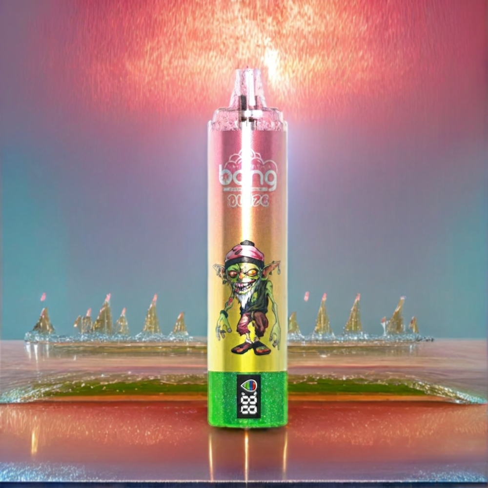 Bang Blaze Tornado 20000 Puffs Tilpasselig Luftstrøm Fersken Is Type-C Opladning 0%,2%,3%,5% Nikotin Engros Danmark
