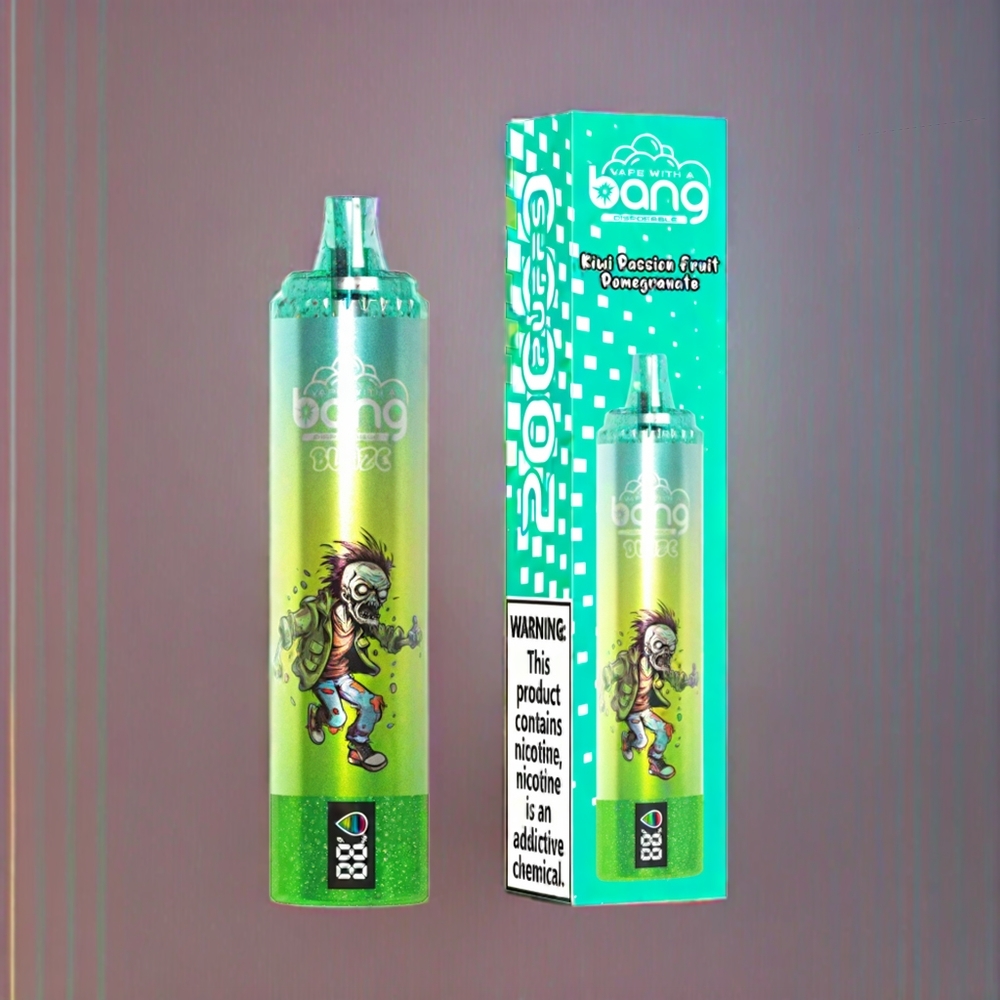Bang Blaze Tornado 20000 Puffs Tilpasset Luftflow Type-C Ladning 0% 2% 3% 5% Nikotin Kiwi Passionsfrugt Guava Engros Danmark