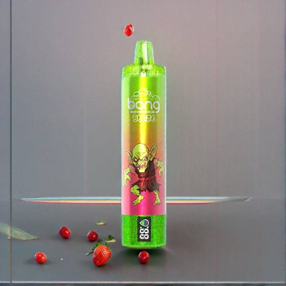 Bang Blaze Tornado 20000 Pust Tilpasselig Luftflow Type-C 0%,2%,3%,5% Nikotin Jordbær Kiwi Engros Danmark
