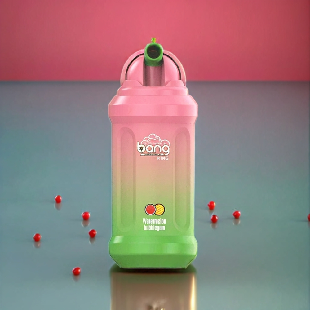 Bang King 12000 Pust Vandmelontyggegummi 23ml/650mAh 0%/2%/3%/5% 1.2Ω Mesh Engros Danmark