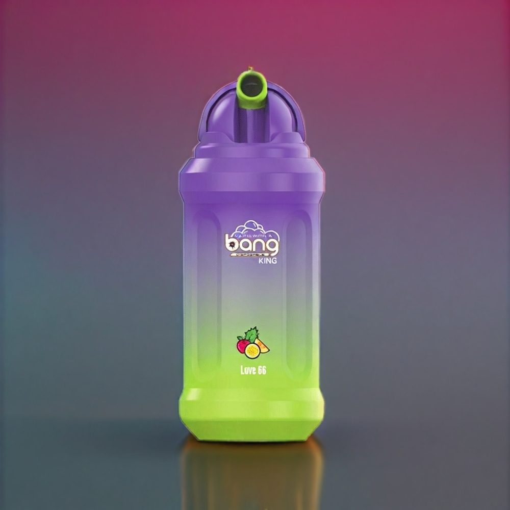 Bang King Love 66 12000 Puffs 23ml 650mAh 0%/2%/3%/5% 1.2 Ohm Mesh Engros Danmark