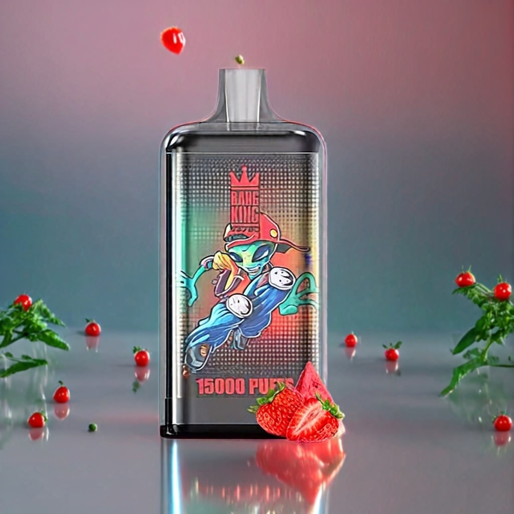 Bang King 15000 Puf Jordbær Vandmelon 21ml 550mAh 0%/2%/3%/5% Engros Danmark