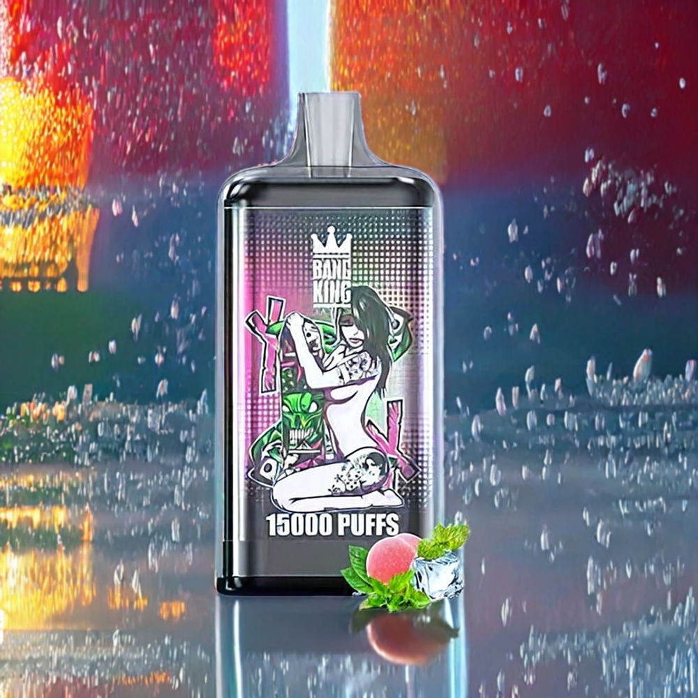 Bang King Peace Is 15000 Puffs 21ml 550mAh 0%/2%/3%/5% Engros Danmark